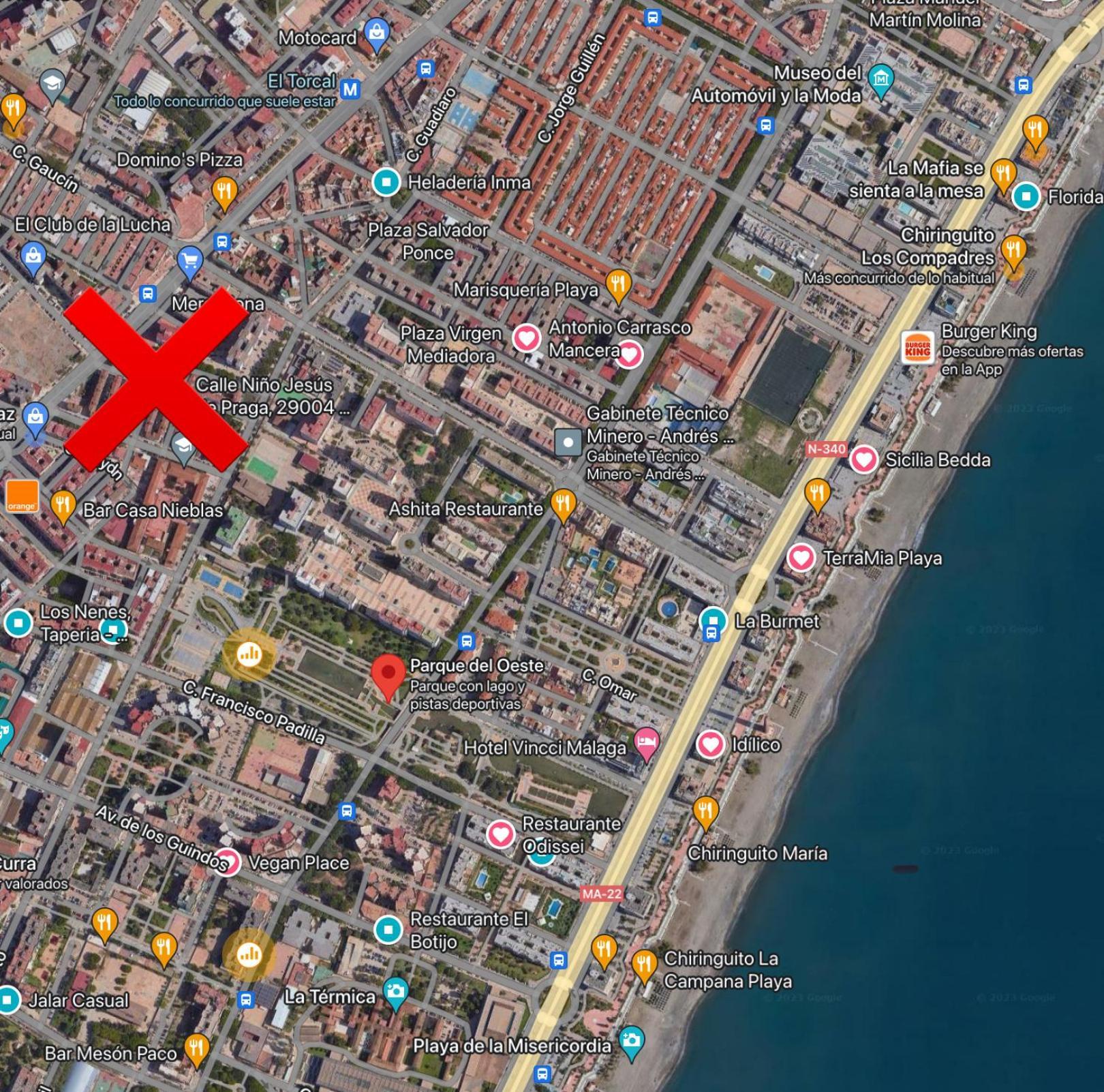 Los Guindos Apartman Málaga Kültér fotó